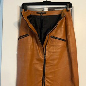 Genuine Leather Skirt